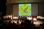 On April 21st, to celebrate his 40th anniversary of teaching in the U.S. Grandmaster Huang hosted the Tien Shan Pai Charity Demonstration at the Kossiakoff Center Auditorium of the Johns Hopkins Applied Physics Laboratory, (APL), Laurel, Maryland. Funds raised were donated to Sparks of Change Foundation in honor of Daniel Siegel.
