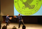 On April 21st, to celebrate his 40th anniversary of teaching in the U.S. Grandmaster Huang hosted the Tien Shan Pai Charity Demonstration at the Kossiakoff Center Auditorium of the Johns Hopkins Applied Physics Laboratory, (APL), Laurel, Maryland. Funds raised were donated to Sparks of Change Foundation in honor of Daniel Siegel.