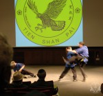 On April 21st, to celebrate his 40th anniversary of teaching in the U.S. Grandmaster Huang hosted the Tien Shan Pai Charity Demonstration at the Kossiakoff Center Auditorium of the Johns Hopkins Applied Physics Laboratory, (APL), Laurel, Maryland. Funds raised were donated to Sparks of Change Foundation in honor of Daniel Siegel.