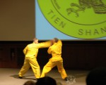 On April 21st, to celebrate his 40th anniversary of teaching in the U.S. Grandmaster Huang hosted the Tien Shan Pai Charity Demonstration at the Kossiakoff Center Auditorium of the Johns Hopkins Applied Physics Laboratory, (APL), Laurel, Maryland. Funds raised were donated to Sparks of Change Foundation in honor of Daniel Siegel.