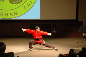 On April 21st, to celebrate his 40th anniversary of teaching in the U.S. Grandmaster Huang hosted the Tien Shan Pai Charity Demonstration at the Kossiakoff Center Auditorium of the Johns Hopkins Applied Physics Laboratory, (APL), Laurel, Maryland. Funds raised were donated to Sparks of Change Foundation in honor of Daniel Siegel.
