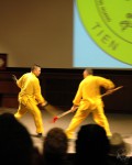 On April 21st, to celebrate his 40th anniversary of teaching in the U.S. Grandmaster Huang hosted the Tien Shan Pai Charity Demonstration at the Kossiakoff Center Auditorium of the Johns Hopkins Applied Physics Laboratory, (APL), Laurel, Maryland. Funds raised were donated to Sparks of Change Foundation in honor of Daniel Siegel.