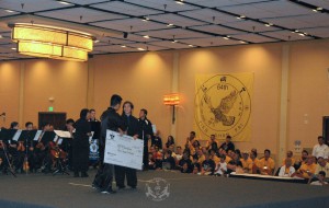 Scholarship winner at the 2013 U.S. International Kuo Shu Championship Tournament in Hunt Valley, Maryland