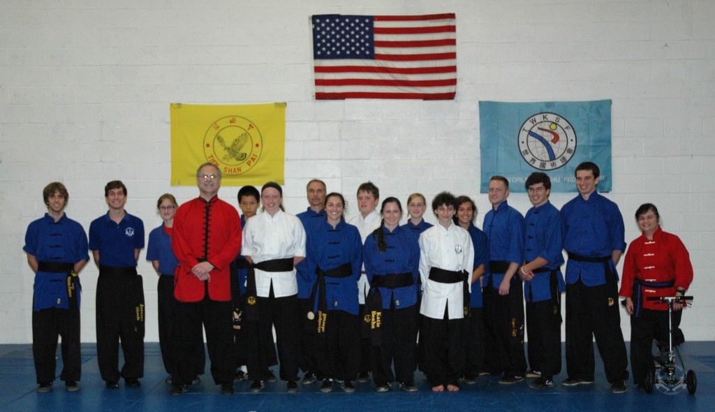August 2013 Black Sash Test participants at US Martial Arts Academy, Ltd., Timonium, Maryland