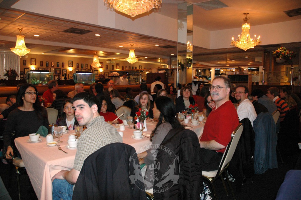 2012 Jan 29 Chinese New Year luncheon at Szechuan House, Lutherville, Maryland 21093 -- students and staff from U.S. KuoShu Academy, Owings Mills, Maryland, U.S. Martial Arts Gaithersburg, U.S. Martial Arts Academy, Ltd, Timonium, Freedom Martial Arts, Bel Air