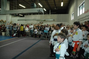 National Anthem played at the beginning of 2012 Grandmaster Huang's Tien Shan Pai Legacy Tournament at U.S. Martial Arts Academy in Timonium, Md