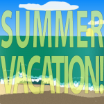 Summer Vacation clip art ©2016 Maricar Jakubowski All rights reserved. No usage allowed in any form without the written consent of the creator.