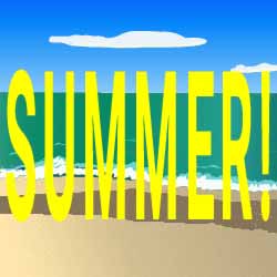 Summer Beach clip art created by M. Jakubowski ©2017 Maricar Jakubowski All rights reserved. No usage in any form without written consent of the creator. info@usmaltd.com