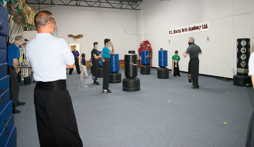 Family Adult Kung Fu Class at US Martial Arts Academy, Ltd in Cockeysville, Maryland 21030, www.usmaltd.com, 410-561-9882.