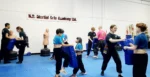 Family Kung Fu Knee Strike Drills -- Self-defense & improving focus, fitness, strength, self-discipline, balance, confidence, and memory thru Kung Fu in Cockeysville Md 21030 usmaltd.com; 410-561-9882