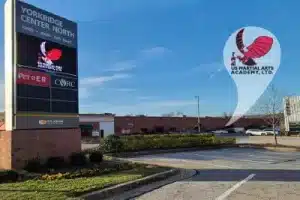 Exterior view of US Martial Arts Academy, Ltd -Self-defense for children, families & adults in Kung Fu & Adult Tai Chi boosting focus, fitness, balance, memory, & self-confidence