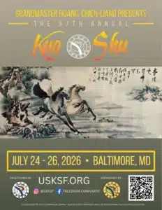 Grandmaster Huang's 2026 US Kuo Shu Federation International Championship Tournament July24026 in Baltimore Maryland