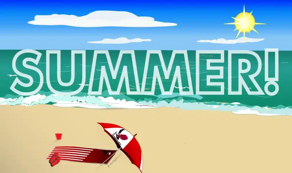 Summer Scene created for US Martial Arts Academy, Ltd